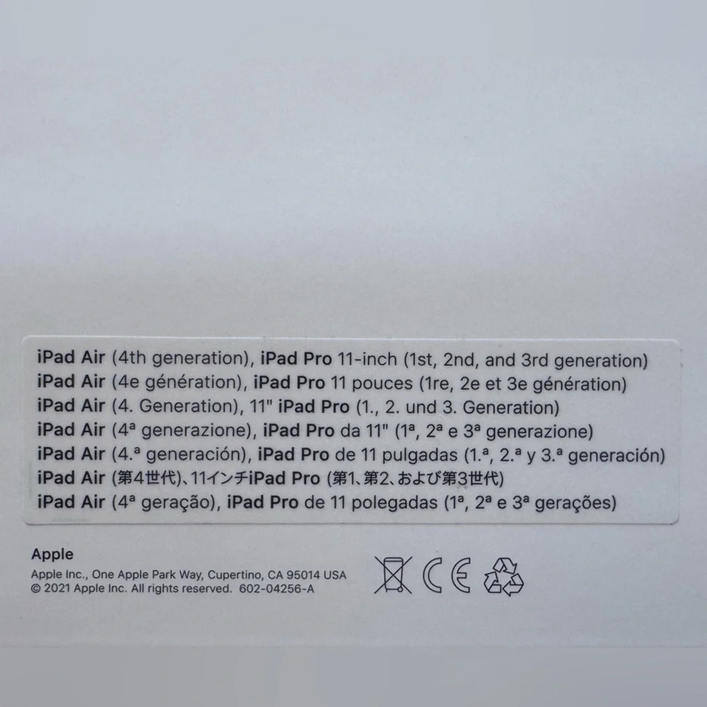 Apple iPad Magic Keyboard Black productivity A2261 - Picture 7 of 7